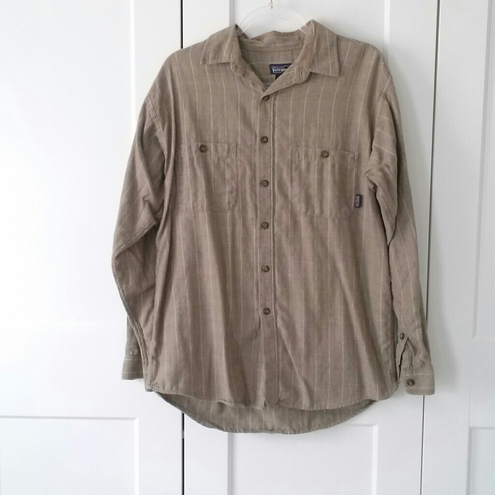 Patagonia cotton button up shirt